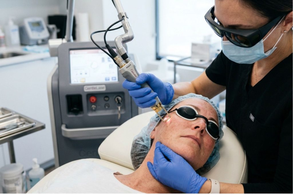 Pigmentation & Sun Damage laser treatment